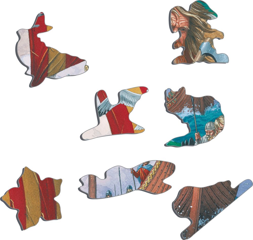 FI6 - Viking Ships Heading for Battle (Illustrative image 2)