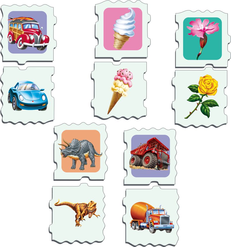 GP10 - MemoPuzzle, match pieces with similar contents. (Illustrative image 2) GP10 - MemoPuzzle, match pieces with similar contents. (Illustrative image 2)