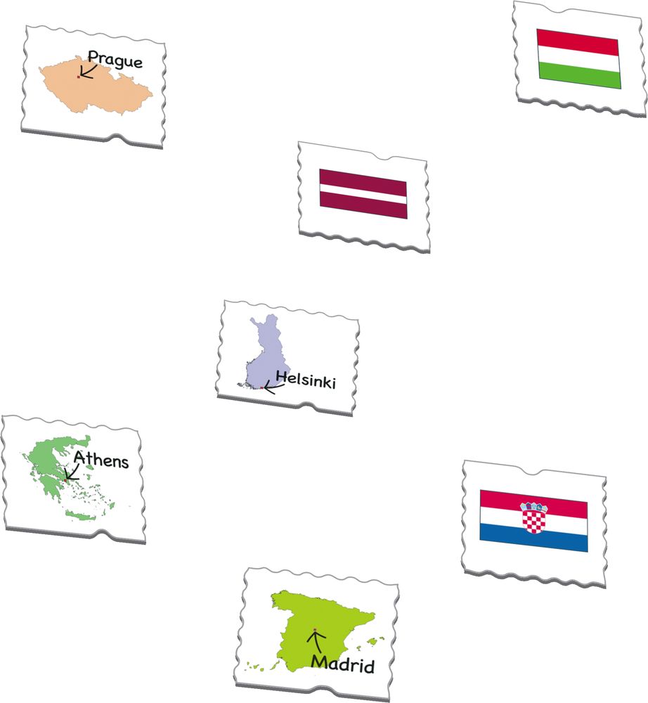 GP2 - MemoPuzzle: Names, Flags and Capitals of 27 EU Member States (Illustrative image 2) GP2 - MemoPuzzle: Names, Flags and Capitals of 27 EU Member States (Illustrative image 2)