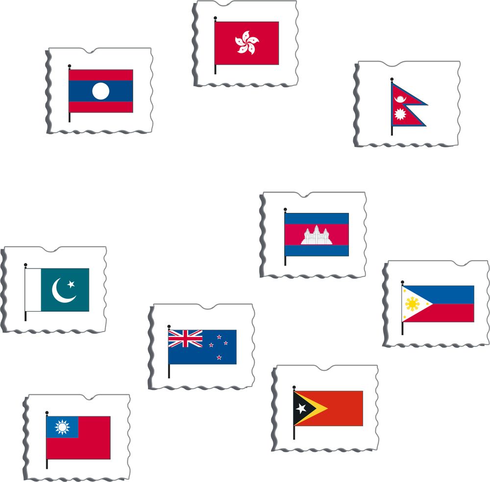 GP7 - MemoPuzzle: Names, Flags and Capitals of 27 Countries in Asia and the Pacific (Illustrative image 2) GP7 - MemoPuzzle: Names, Flags and Capitals of 27 Countries in Asia and the Pacific (Illustrative image 2)