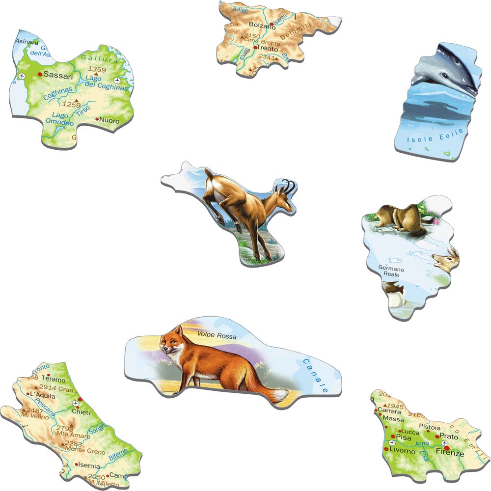 K83 - Italia, topografisk kart (Illustrasjonsbilde 2) K83 - Italia, topografisk kart (Illustrasjonsbilde 2)