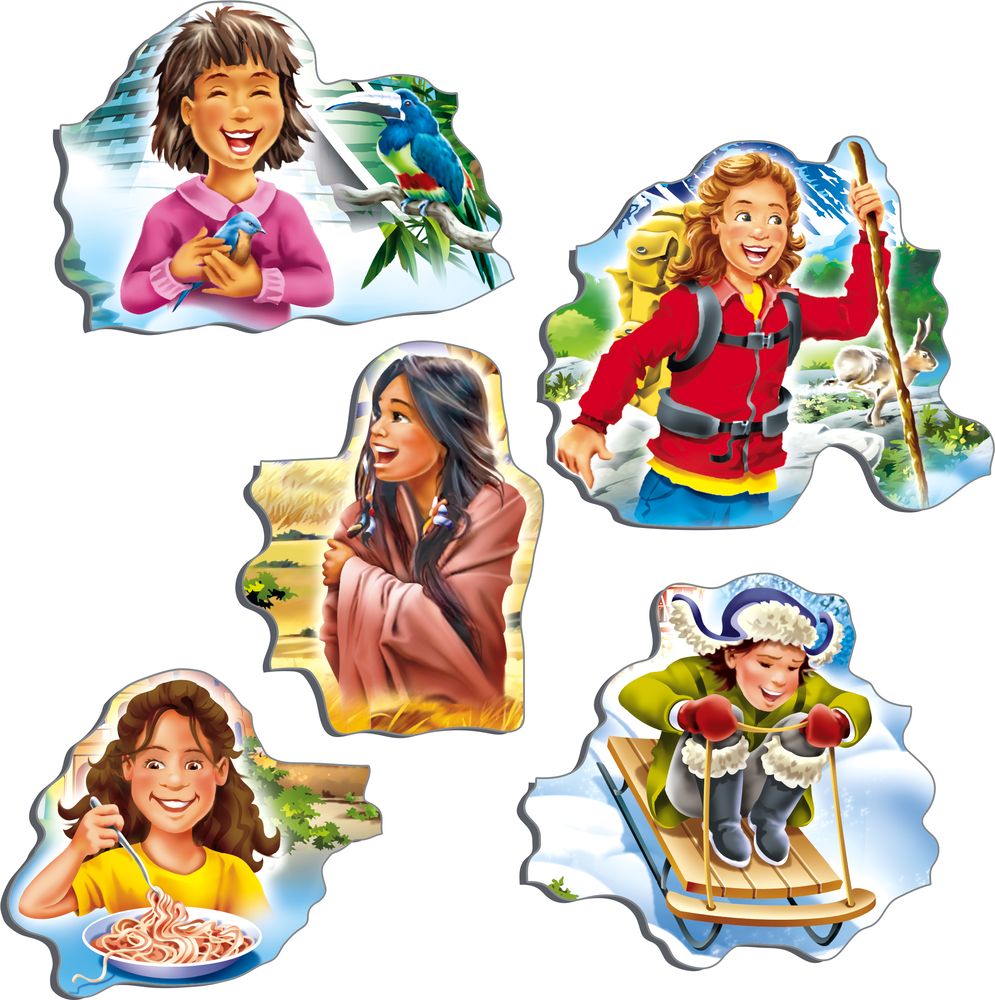NM8 - Beginner Puzzle: Children Around the World (Illustrative image 2) NM8 - Beginner Puzzle: Children Around the World (Illustrative image 2)