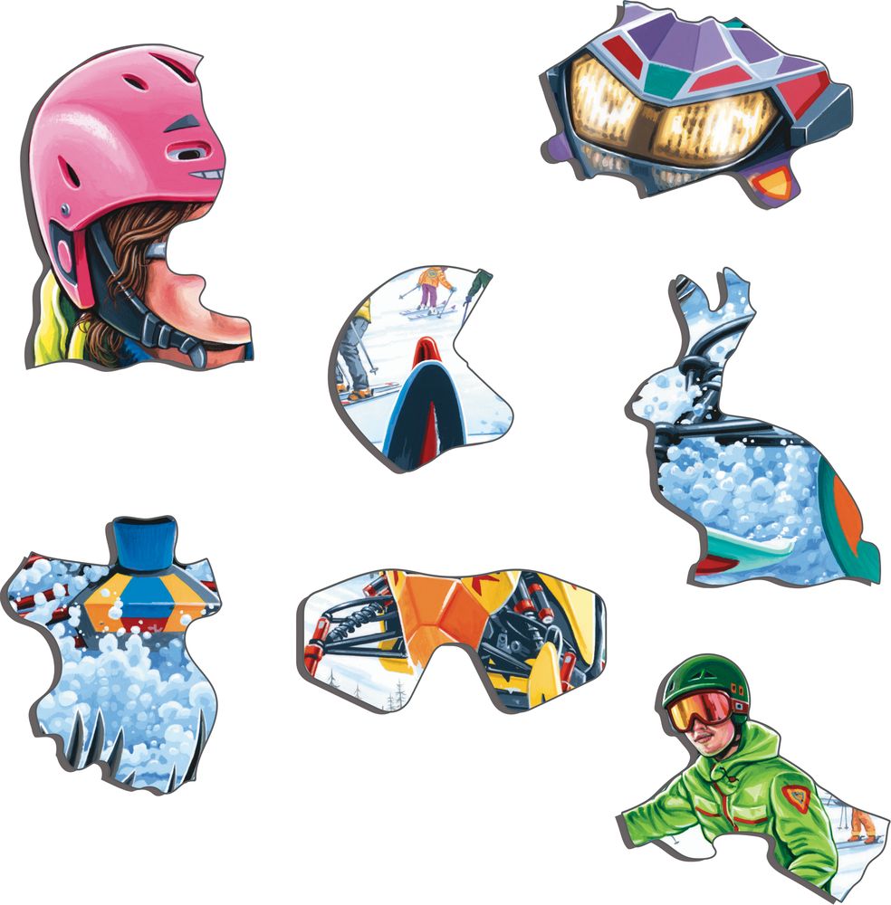 PG7 - Hares, speedy snowmobiles and flying snowboarder. (Illustrative image 2) PG7 - Hares, speedy snowmobiles and flying snowboarder. (Illustrative image 2)