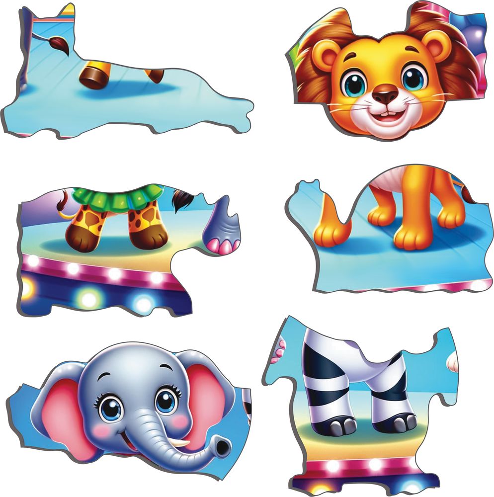 U24 - Søte dyr danser på scenen (Illustrasjonsbilde 2)