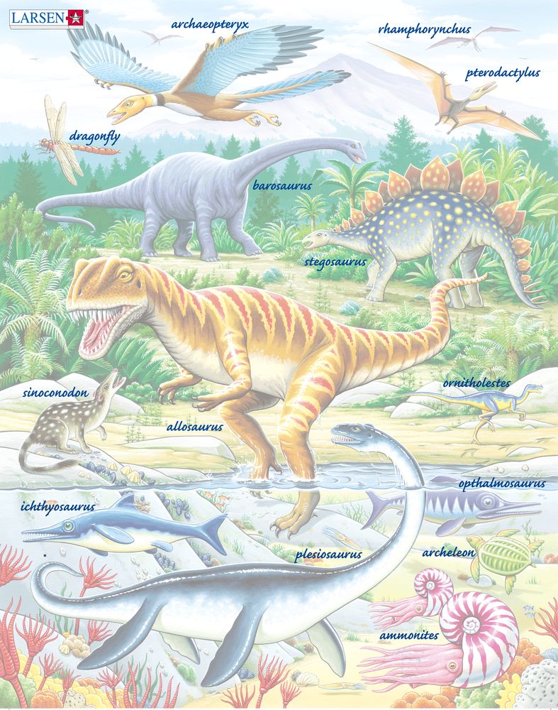FH16 - Dinosaurs of the Jurassic Period (Illustrative image 5) FH16 - Dinosaurs of the Jurassic Period (Illustrative image 5)