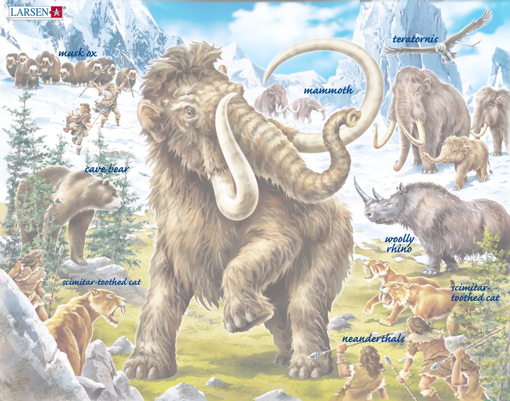 FH27 - Mammutjakt i prehistoriske tider (Illustrasjonsbilde 5) FH27 - Mammutjakt i prehistoriske tider (Illustrasjonsbilde 5)