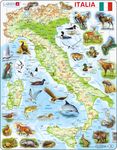 K83 - Italia, topografisk kart