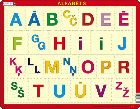 LS1326 - The Alphabet - Upper case