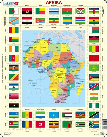 KL3 - Map/Flag - Africa