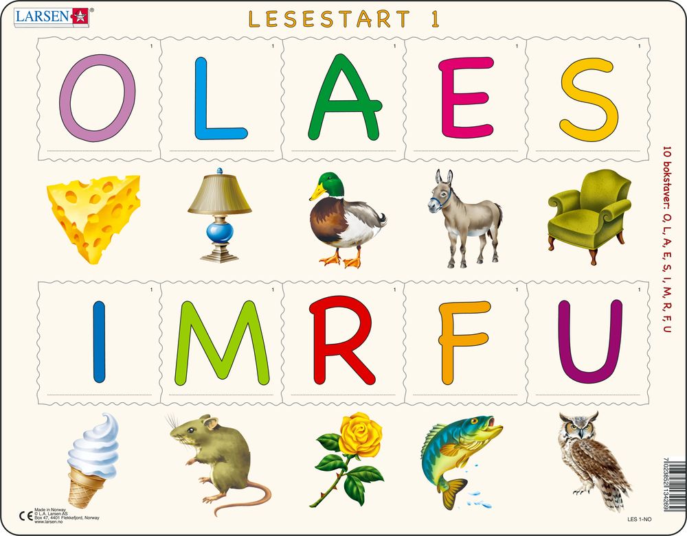 LES1 - READING START 1 (Norwegian)