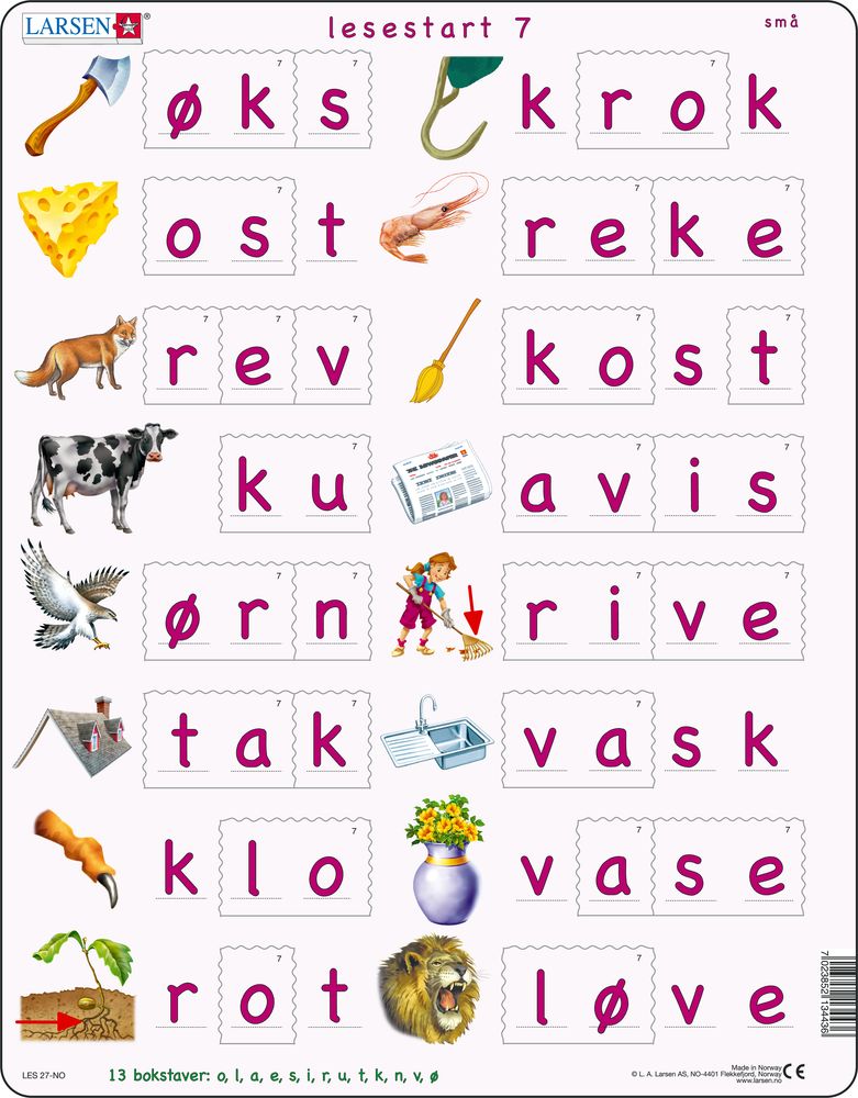 LES27 - lesestart 27 (Norsk)