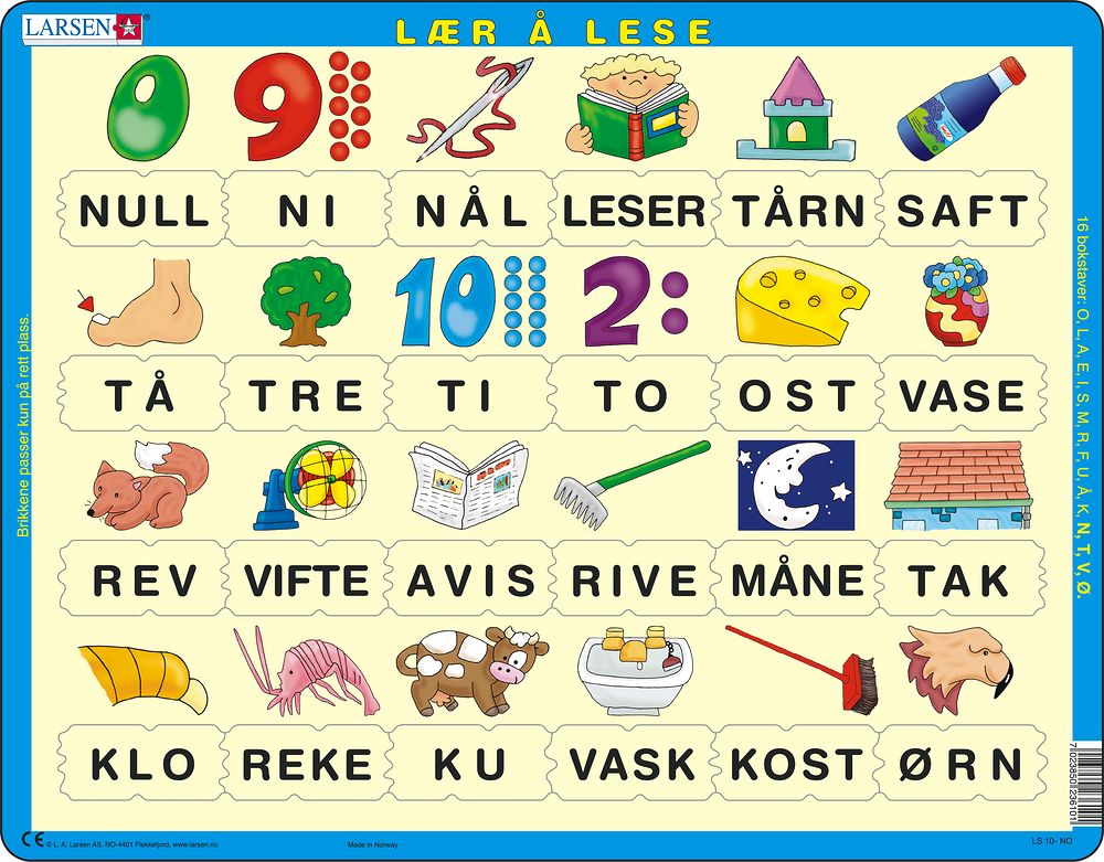 LS10 - Learn to Read (Norwegian)