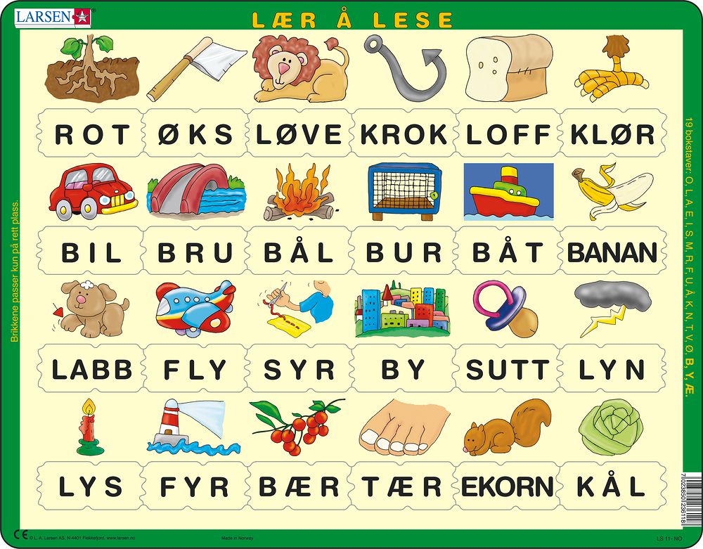 LS11 - Learn to Read (Norwegian)