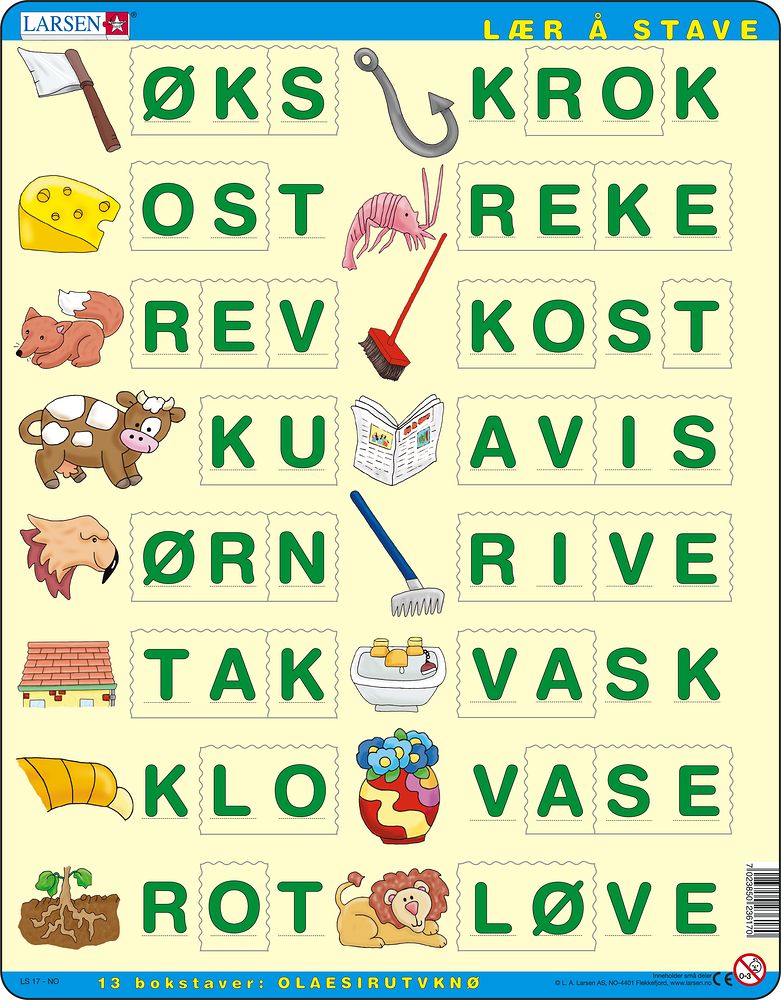 LS17 - Lær å stave (Norsk)