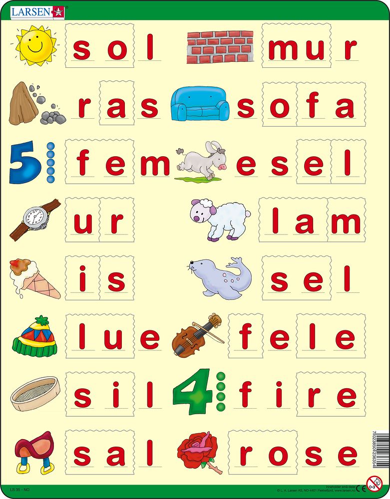 LS35 - Learn to spell, Norwegian (Norwegian)