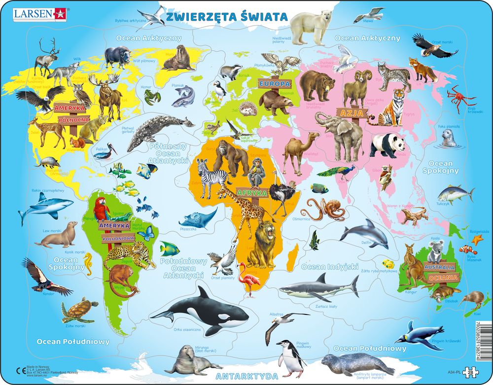 A34 - Animals of the World (Polish) A34 - Animals of the World (Polish)