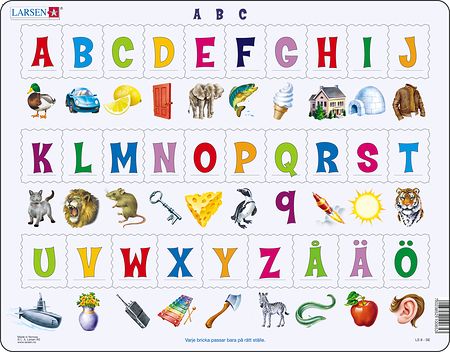 LS829 - Learn the Alphabet: 29 Upper Case Letters