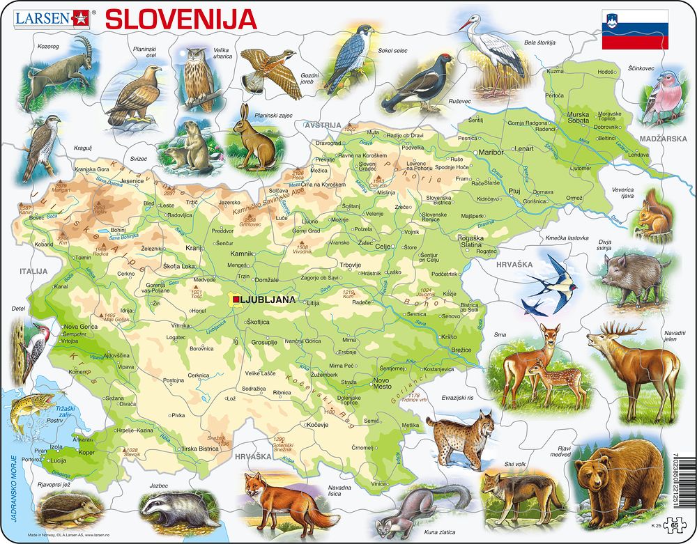 K25 - Slovenia Physical w/animals (Slovene) K25 - Slovenia Physical w/animals (Slovene)