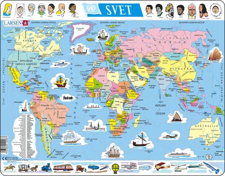 K1 - The World - Political Map