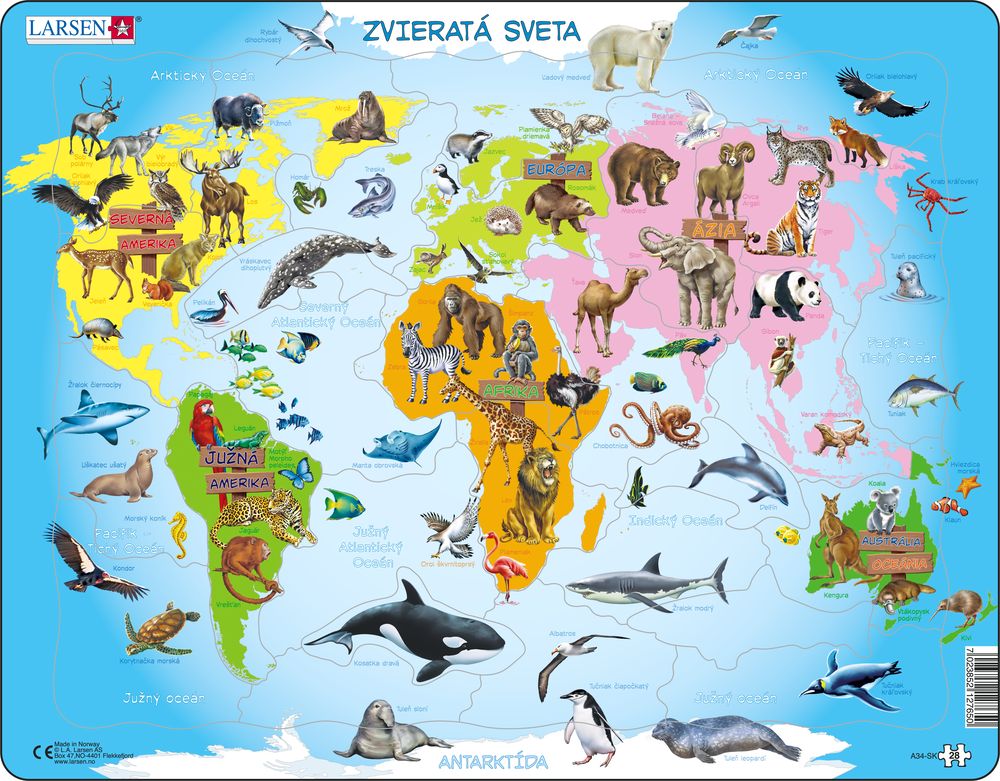 A34 - Animals of the World (Slovak) A34 - Animals of the World (Slovak)