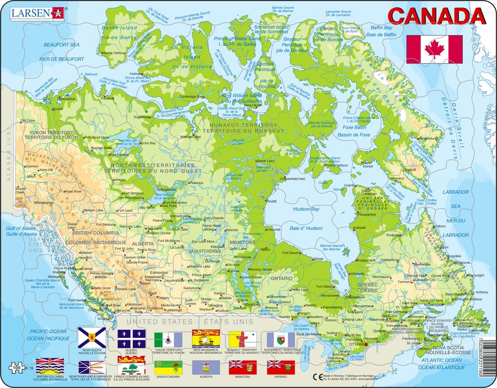 K19 - Canada (Flerspråklig (Engelsk/Fransk)) K19 - Canada (Flerspråklig (Engelsk/Fransk))