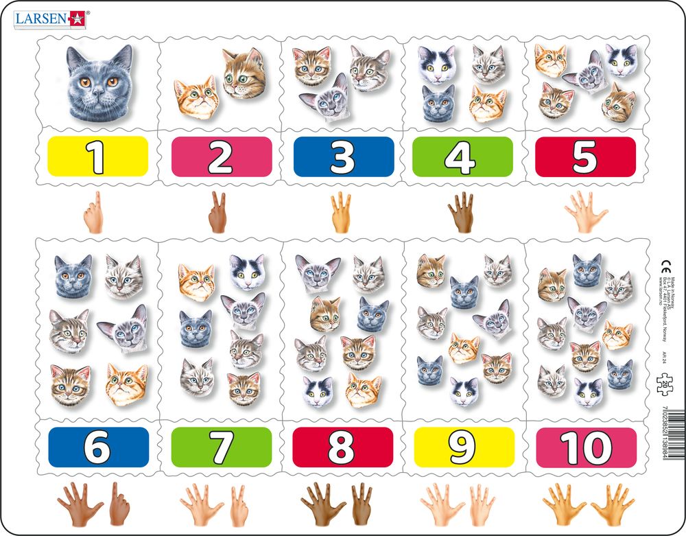 AR24 - Numbers and quantities from 1-10 (Neutral)