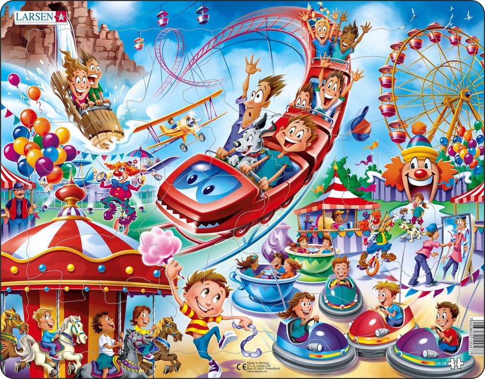 US29 - En spennende dag i fornøyelsesparken (Nøytralt)