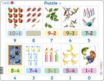 AR19 - Puzzle Minus, lær og forstå subtraksjon.