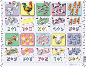 AR20 - Addisjonstegnet med tall og mengder fra 0 - 10