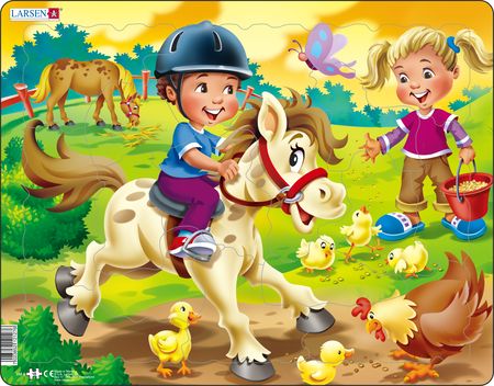 BM8 - On the Farm: Riding a Pony and Feeding Chickens