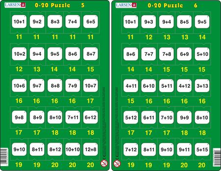 MATH10 - 0-20 Puzzle 5 & 6