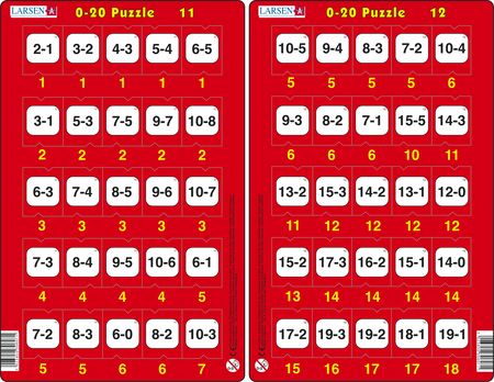 MATH12 - 0-20 Puzzle 11 & 12