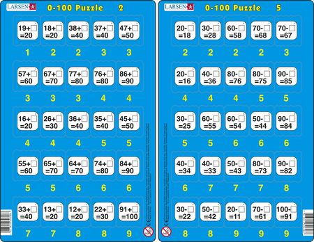 MATH15 - 0-100 Puzzle 2 & 5