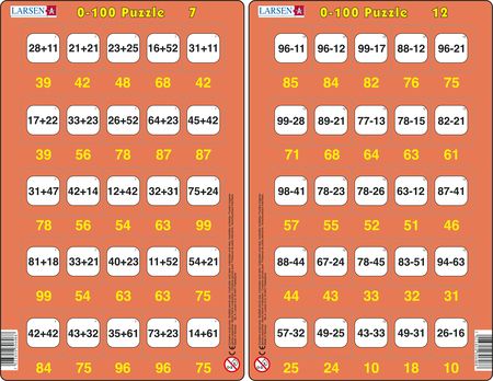 MATH17 - 0-100 Puzzle 7 & 12