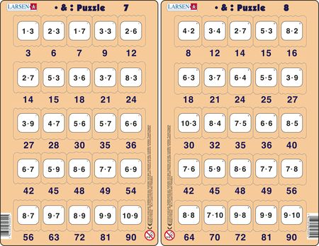 MATH25 - • & : Puzzle 7 & 8