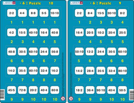 MATH26 - • & : Puzzle 10 & 9