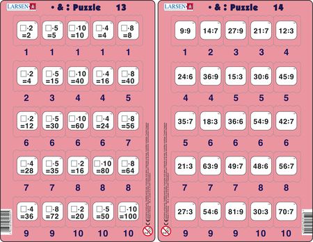 MATH28 - • & : Puzzle 13 & 14