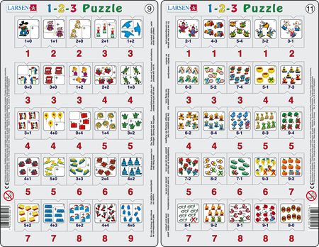 MATH6 - 1-2-3 Puzzle 9 & 11