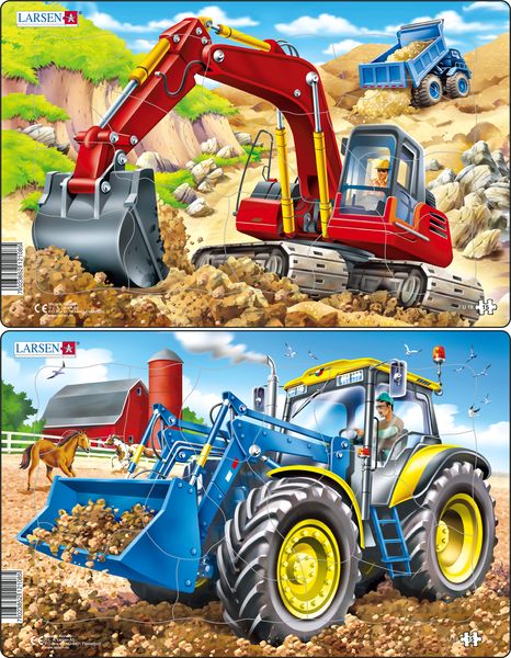 U19 - Tractor and Excavator